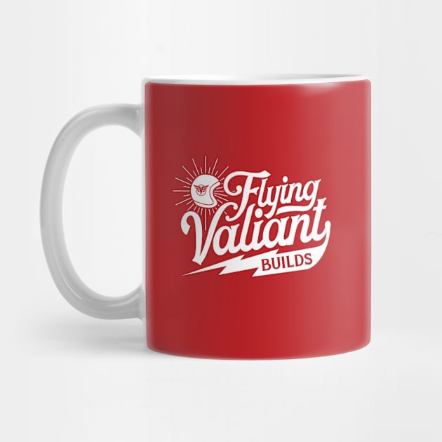 Flying Valiant Builds (Biker Style - White on Red) by jepegdesign